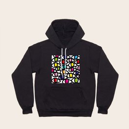 Colorful Abstract Eyes  Hoody