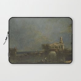 Lagoon near Venice, Francesco Guardi (attributed to), 1740 - 1800 Laptop Sleeve