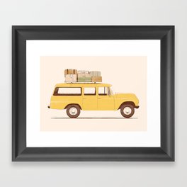 Summer Car Framed Art Print