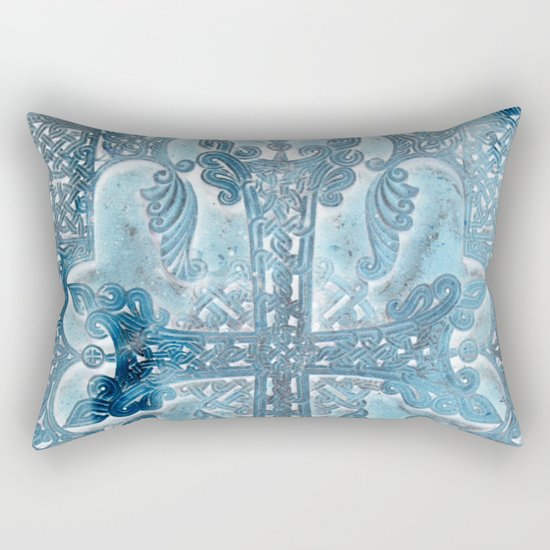 Celtic Blue - JUSTART © Rectangular Pillow