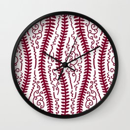The leaves pattern 3 Wall Clock