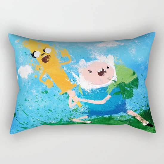 Battle Bros! Rectangular Pillow