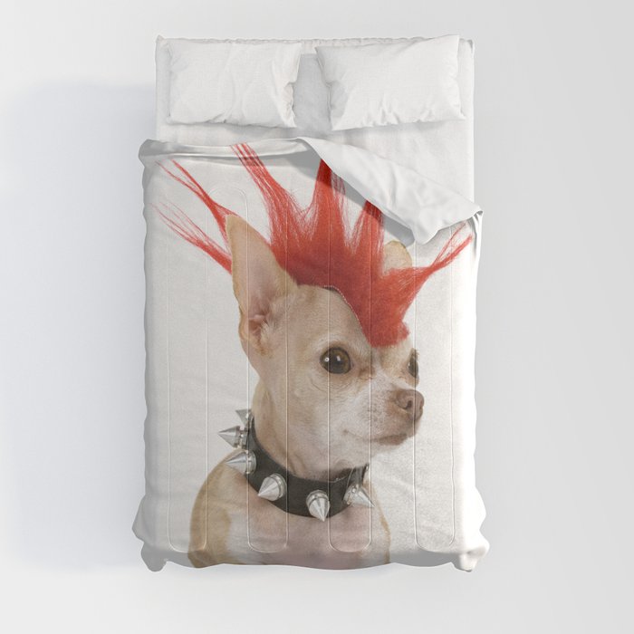 Punk Chihuahua Comforter