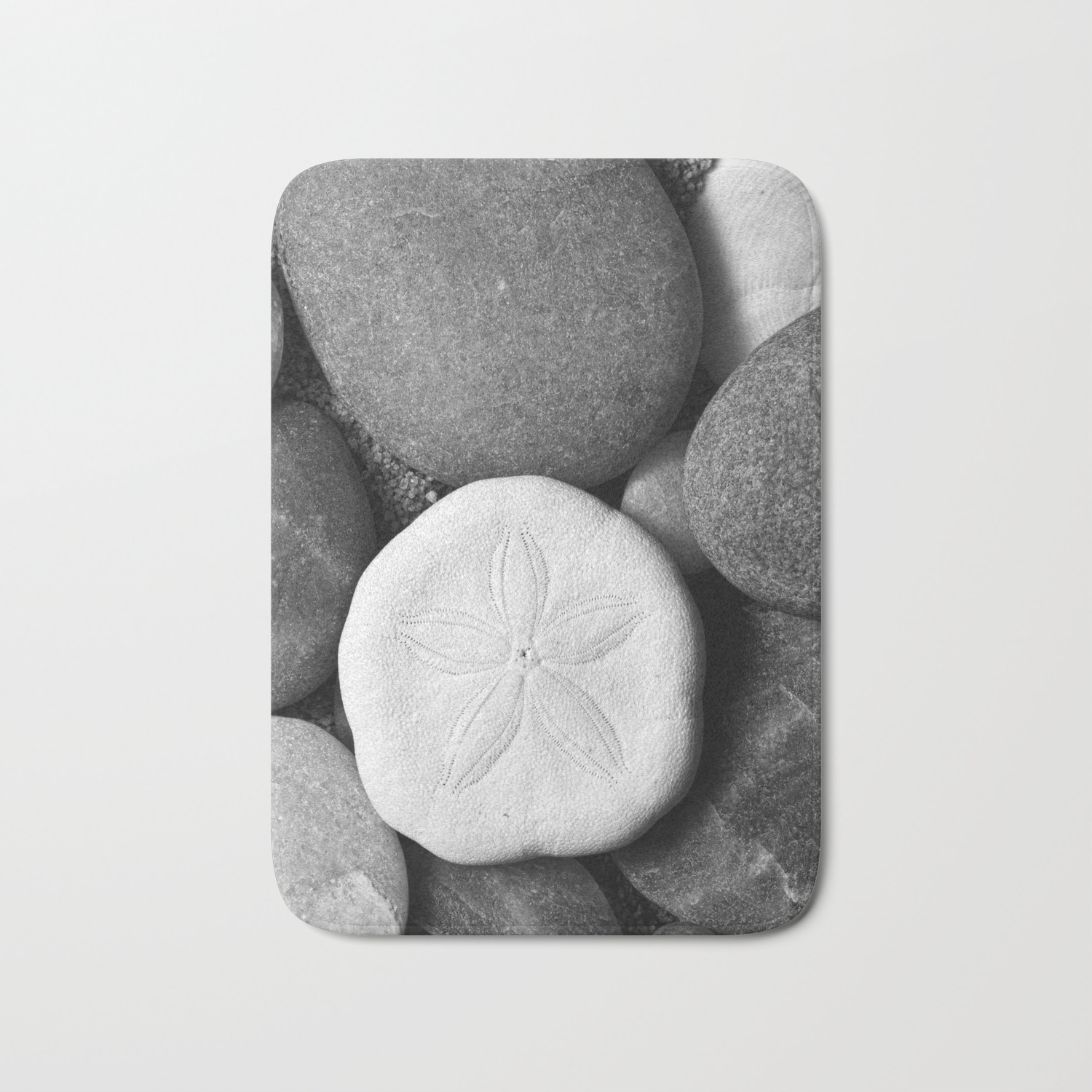 rock bath mat