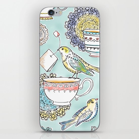 Tea Time iPhone & iPod Skin