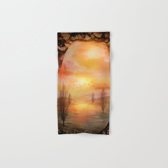 Calling The Sun XX Hand & Bath Towel