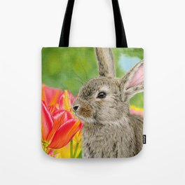 Smell The Flowers Tote Bag