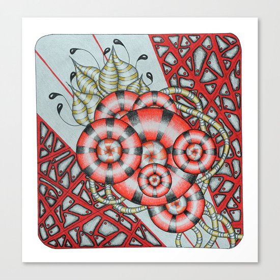 Nanobot Valentine Canvas Print