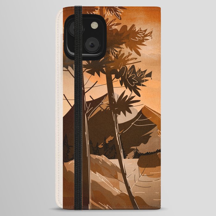 Peaceful Bay Sunset iPhone Wallet Case