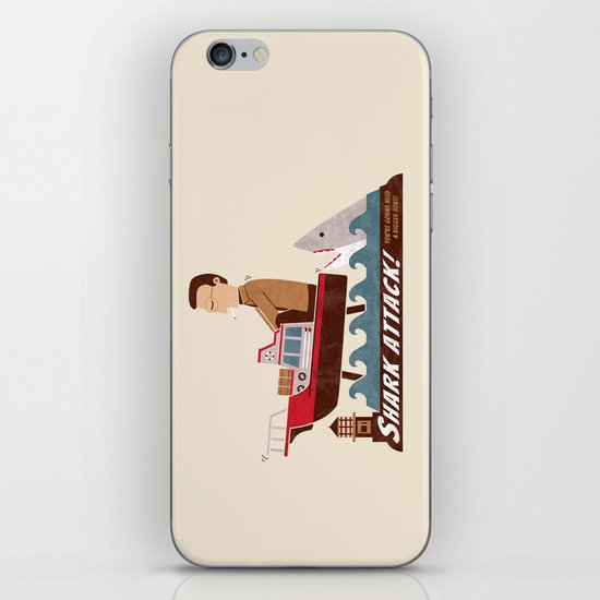 Shark Attack iPhone Skin