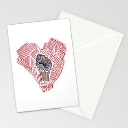 Untitled (Heart Fist) Stationery Cards