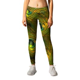 3D - abstraction -44- Leggings
