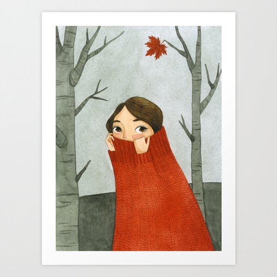 Winter Art Print