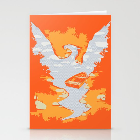 River Phoenix - Autumn Stationery Cards