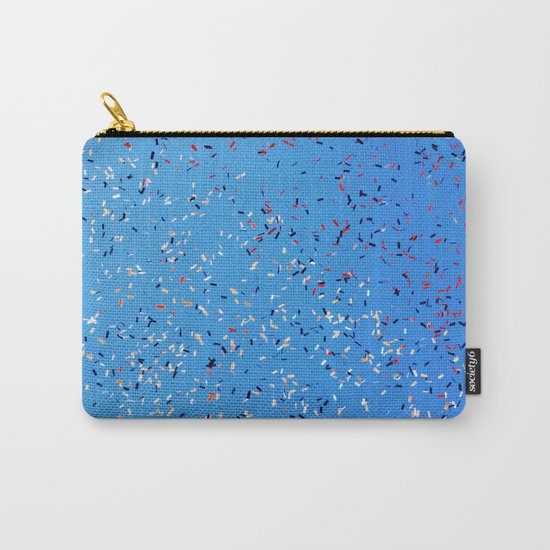 ABSTRACT PATTERN / CONFETTI IN THE SKY Carry-All Pouch
