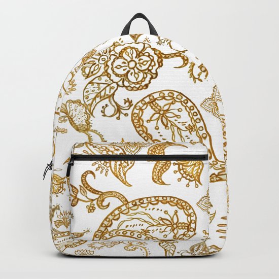 India henna pattern Backpack