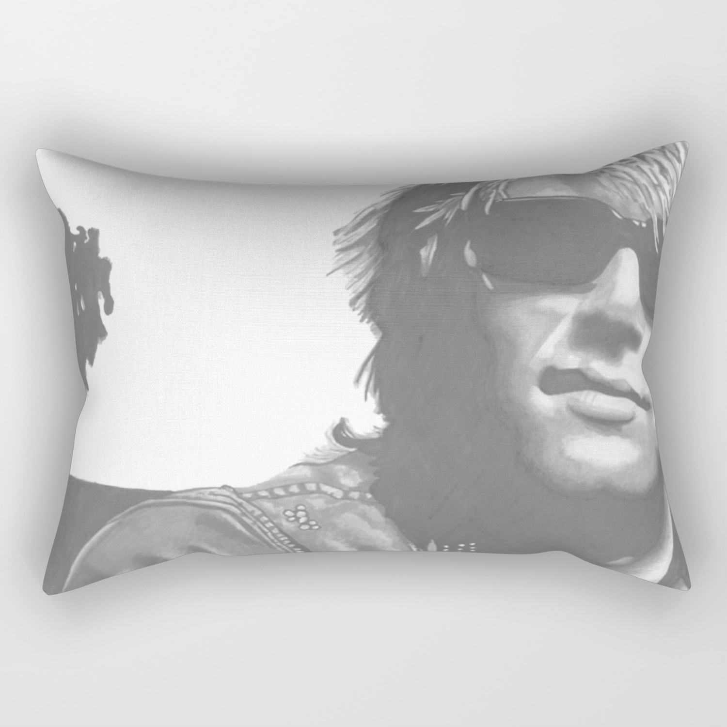 Jon Bon Jovi Rectangular Pillow By Tfranksdesign Society6