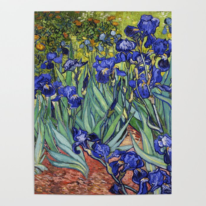 Irises by Vincent van Gogh Poster