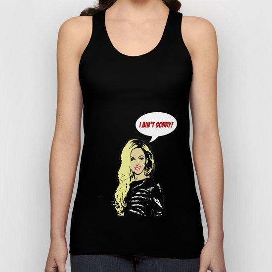 i aint sorry Unisex Tank Top