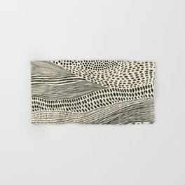 Hand Drawn Patterned Abstract II Hand & Bath Towel