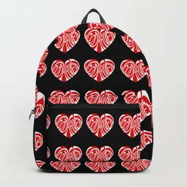 Red Woodhaven Heart Backpack