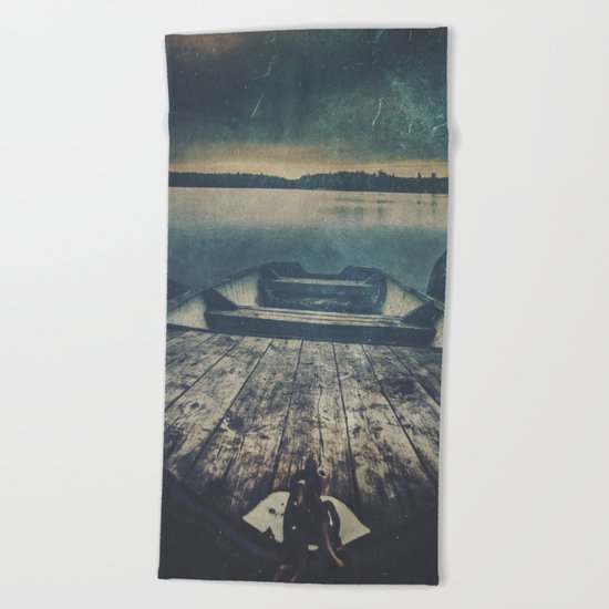 Dark Square Vol. 9 Beach Towel