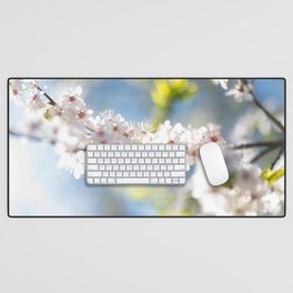 Cherry Blossoms Desk Mat