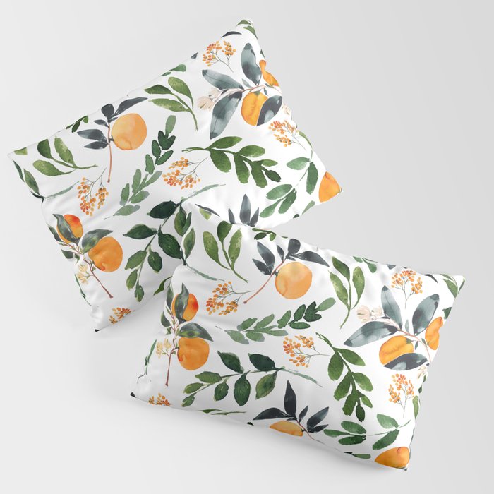 Orange Grove Pillow Sham