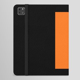 letter R (Orange & Black) iPad Folio Case