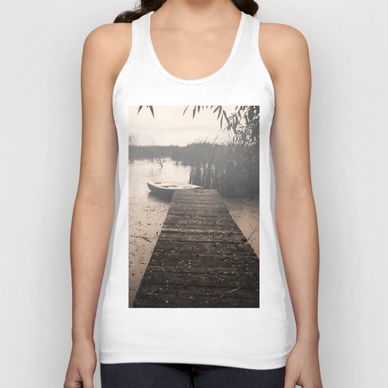 The fall The Lake The boat The drama Unisex Tank Top