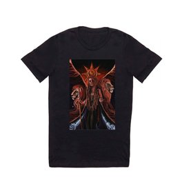 Ishtar X Zion T Shirt | Spirituality, Dreadlocks, Zion, Magic, Painting, Lion, Witch, Inanna, Sun, Ishtar 
