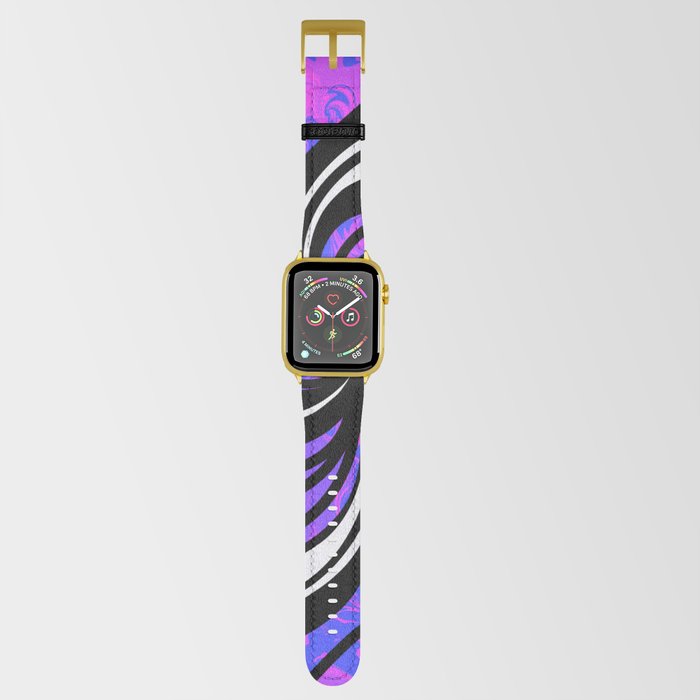 Purple Trippy Apple Watch Band