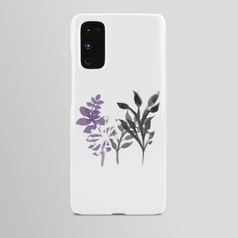 Subtle Ace Pride: Watercolor Floral Android Case
