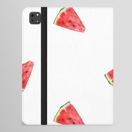 Trendy Summer Pattern with Melones iPad Folio Case