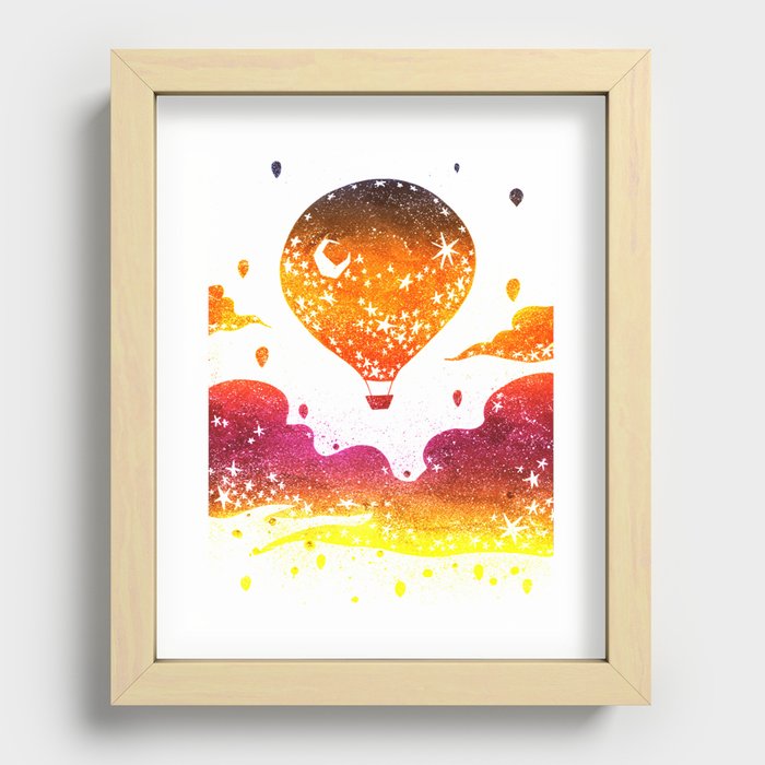 Balloon Recessed Framed Print
