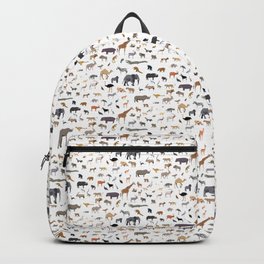 African animal pattern Backpack
