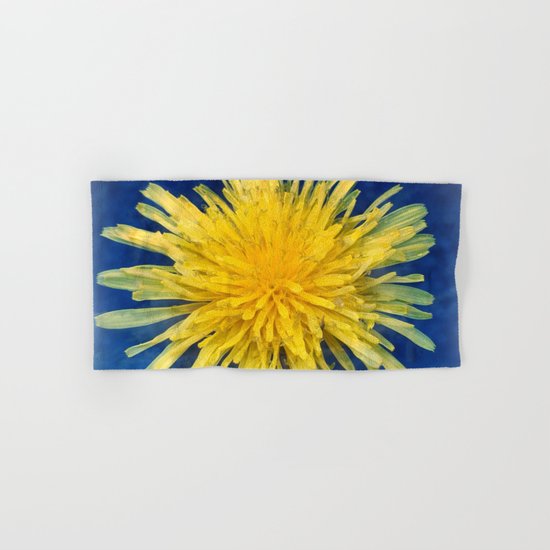 Dandelion Blues Hand & Bath Towel