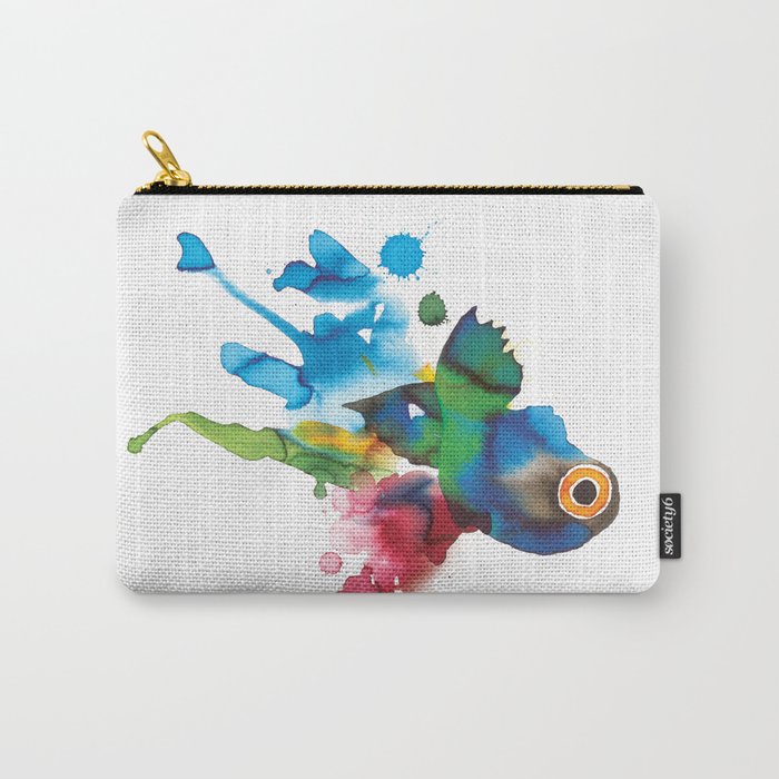 COLORFUL FISH 2 Carry-All Pouch