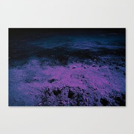 Step on the Purple Planet Canvas Print