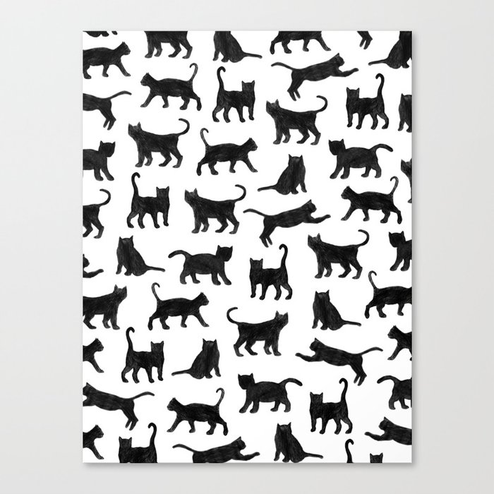 Le petits chats Canvas Print