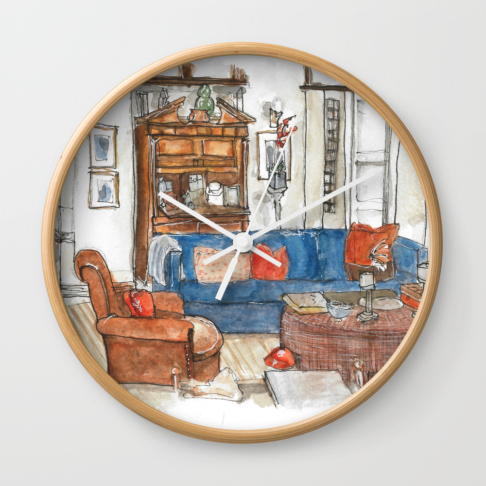 Will And Grace Will Truman S Apartment Wall Clock By Iwantit