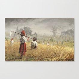1920 - guest from the west Canvas Print