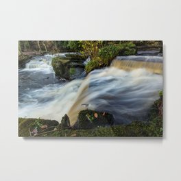 Rivelin Valley Falls Metal Print | Landscape, Nature, Photo 