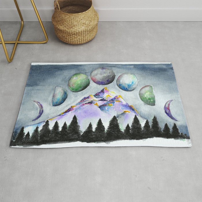 Moon Phases Rug