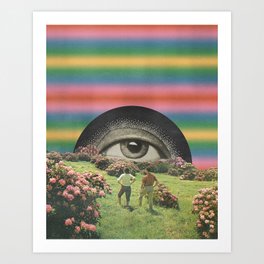 Magic Eye I Art Print