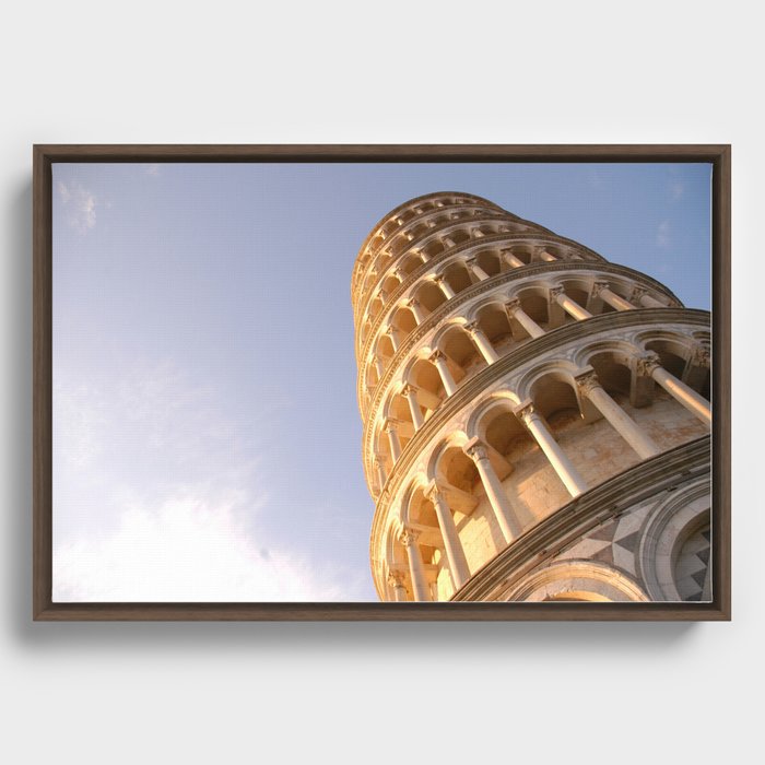 The tower Framed Canvas
