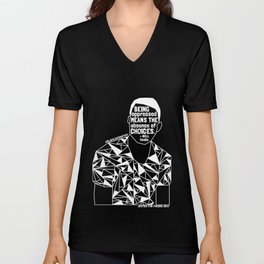 Freddie Gray - Black Lives Matter - Series - Black Voices V Neck T Shirt