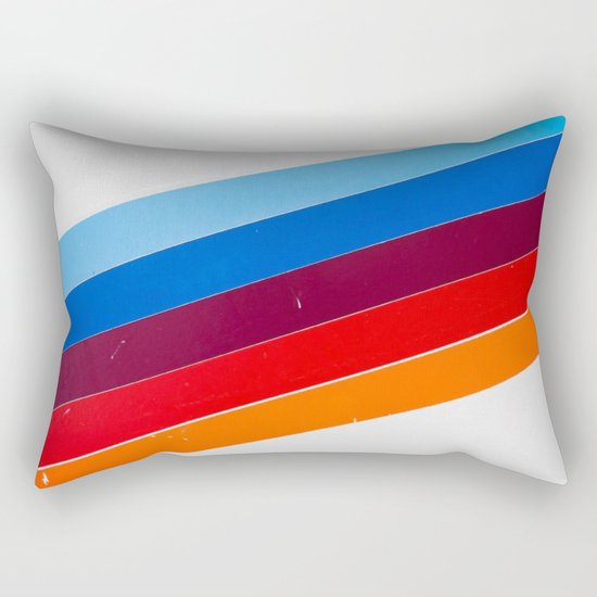 lines on lines Rectangular Pillow