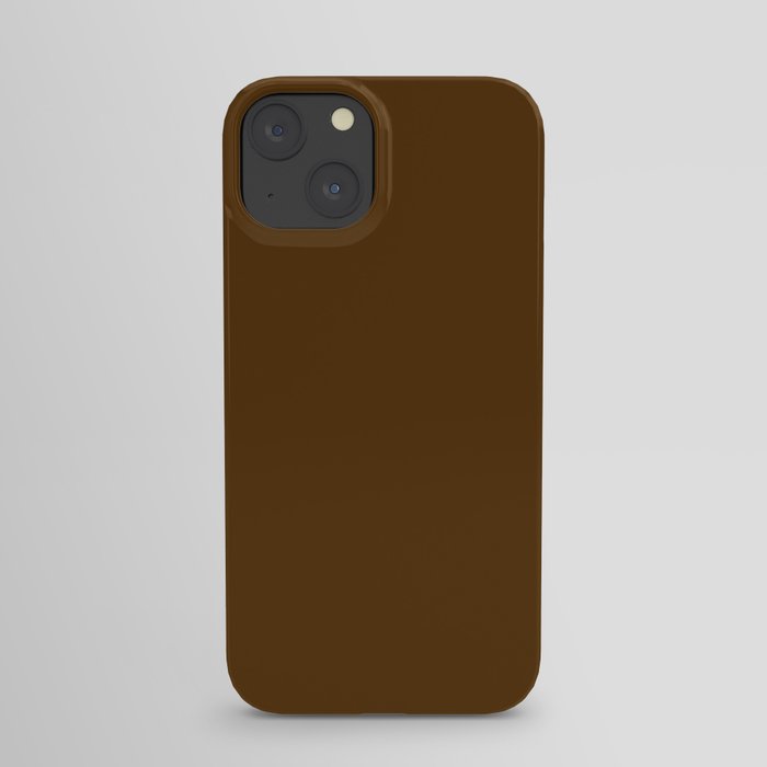 Truly Brown iPhone Case