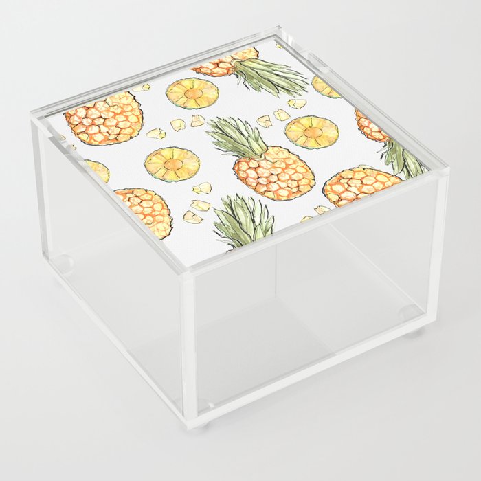 Pineapple by Kerry Beazley Acrylic Box